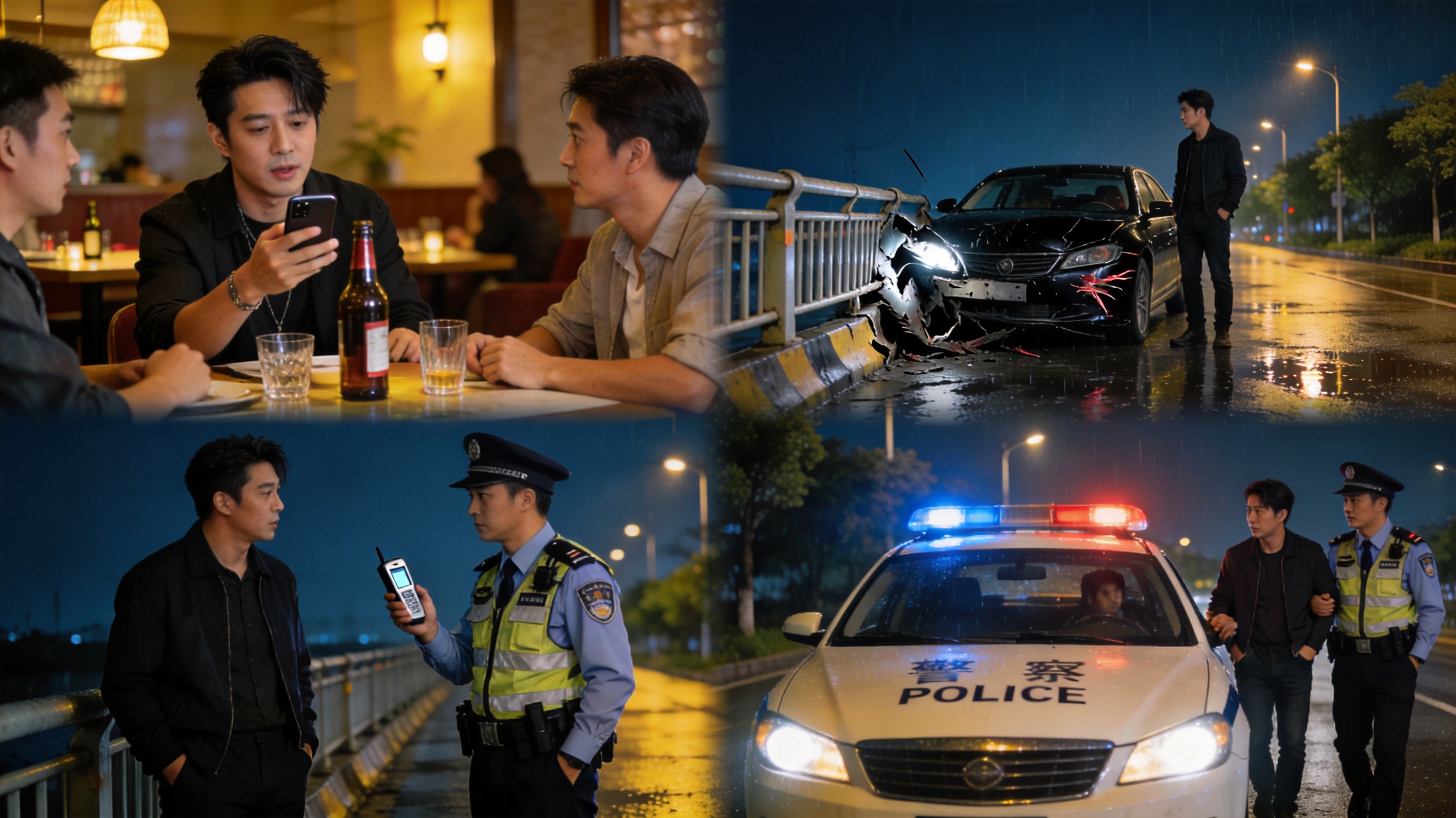 某选秀歌手酒驾被查